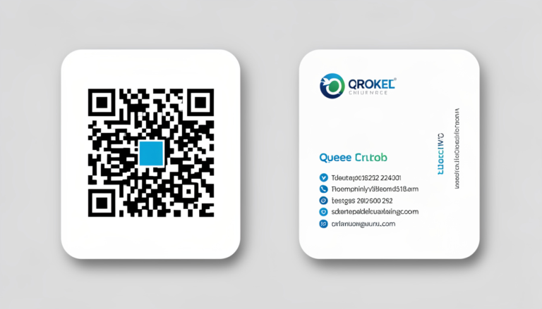 qr code business card