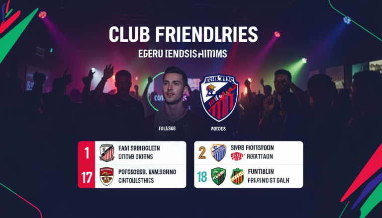 club friendlies
