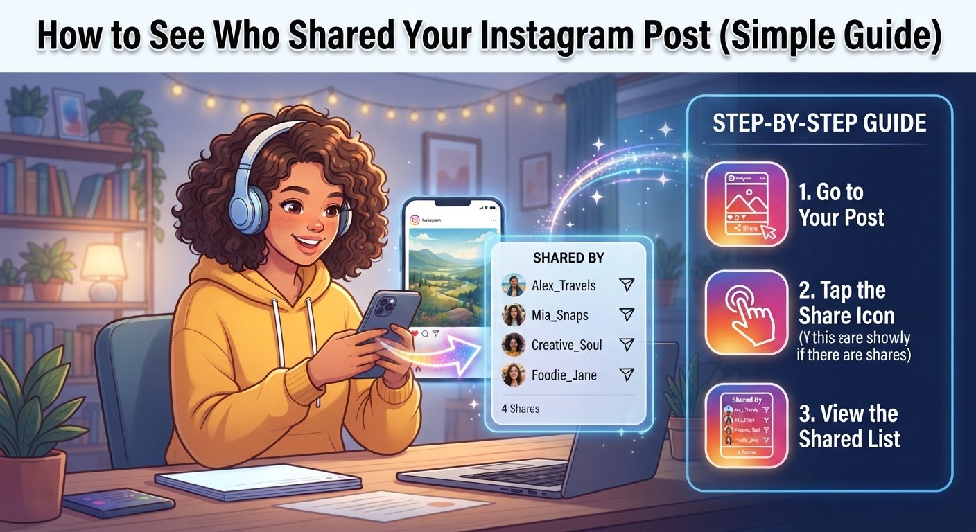 how to see who shared your instagram post