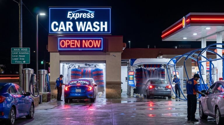 Car Wash Near Me Open Now