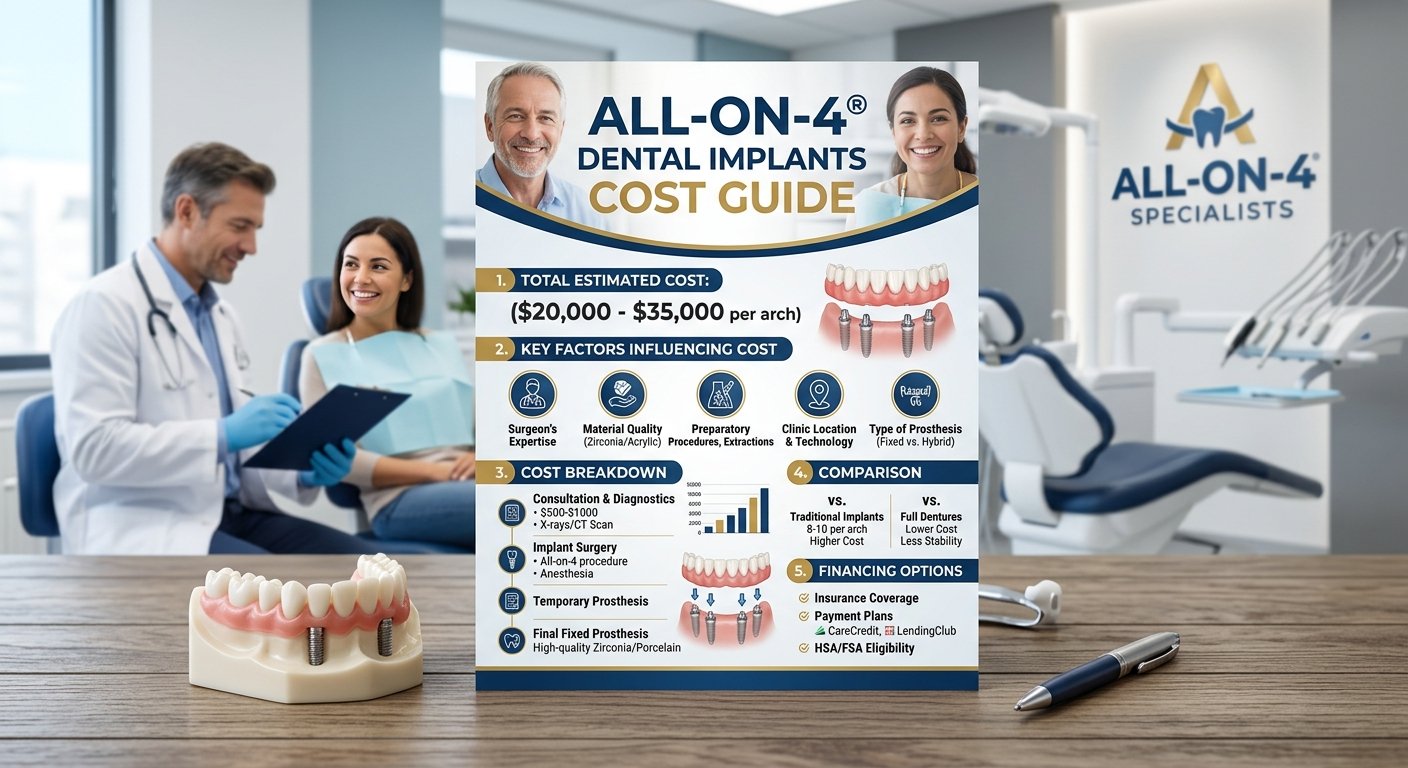 All on 4 Dental Implants Cost Guide